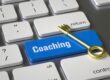 clavier reprenant une touche coaching et une clef
