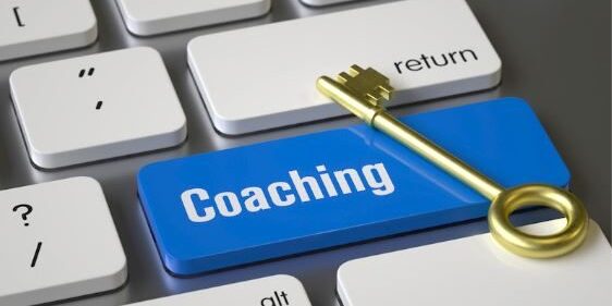 coaching clavier reprenant une touche coaching et une clef