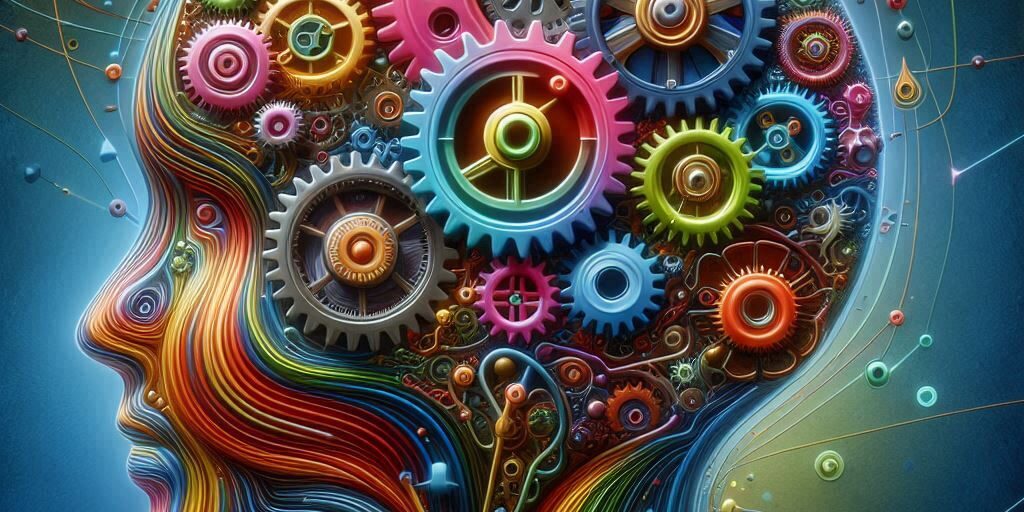 _f677f872-4dbd-4e0c-a664-40581a2e137b tête humaine avec vision du cerveau coloré